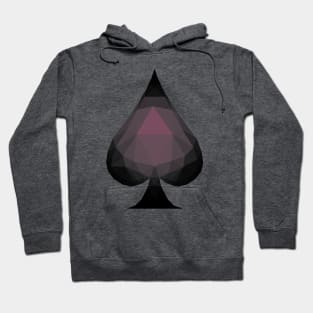 Ace of Spades Low Poly Hoodie